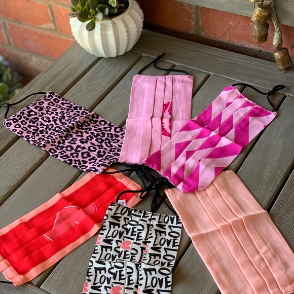 Heart Fashion Luxury Face Mask Viscose Bamboo - Picture 9 of 10